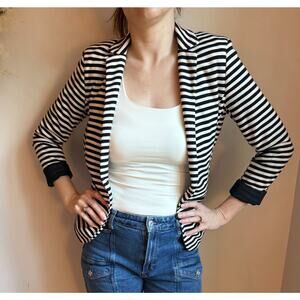 Topshop Striped Blazer - Size 4 - Excellent Condition!